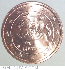 Image #2 of 2 Euro Cent 2015