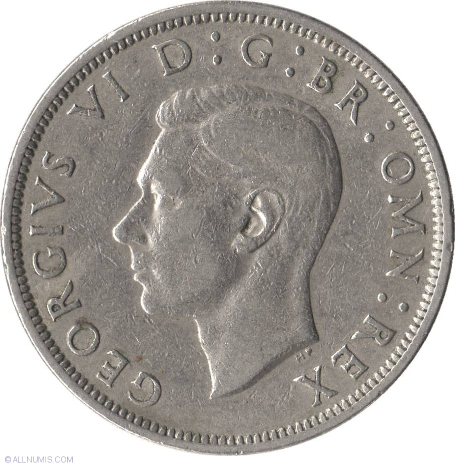 Half Crown 1950, George VI (1936-1952) - Great Britain - Coin - 29476