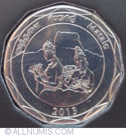 Image #2 of 10 Rupees 2013 - Seria Districte - Matale