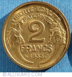Image #2 of 2 Francs 1933