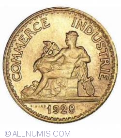 Image #1 of 50 Centimes 1928  cu cifra 2 deschisa