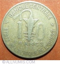 10 Franci 1969