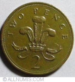 Image #1 of 2 Pence 1998 (non-magnetic)