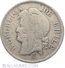 Image #2 of 2 Centavos 1871