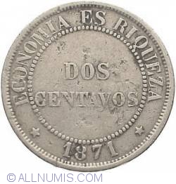 Image #1 of 2 Centavos 1871