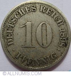 Image #1 of 10 Pfennig 1898 F