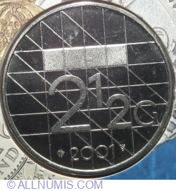 Image #1 of 2 1/2 Gulden 2001