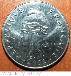 Image #2 of 50 Francs 2004