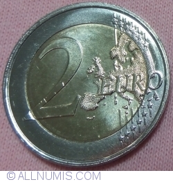 2 Euro 2018 - 100th Anniversary of the end of the First World War (Bleuet de France)