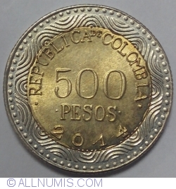 Image #1 of 500 Pesos 2014