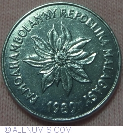 Image #2 of 2 Francs 1989