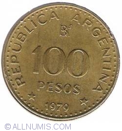 Image #2 of 100 Pesos 1979
