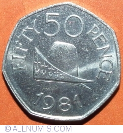 Image #1 of 50 Pence 1981