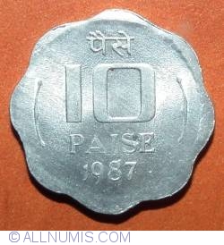 Image #2 of 10 Paise 1987 (C)