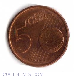 5 Euro Cent 2007 F