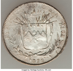 Image #2 of 10 Centavos 1870 GW