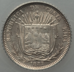 10 Centavos 1887 GW