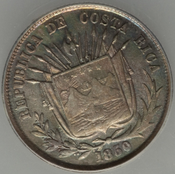 Image #2 of 1/4 Peso  1850 JB