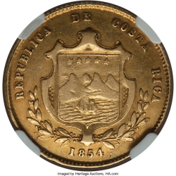 Image #1 of 2 Escudos 1854 GW