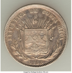 Image #2 of 25 Centavos 1886 GW
