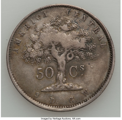 50 Centavos 1866 GW