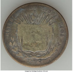 50 Centavos 1867 GW