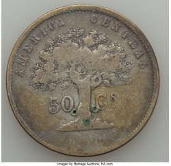 50 Centavos 1867 GW