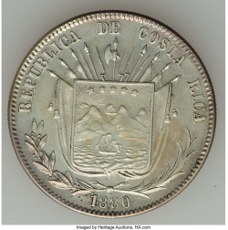 Image #2 of 50 Centavos 1880 GW
