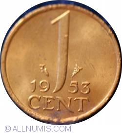 Image #2 of 1 Cent 1953