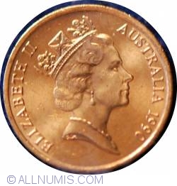 Image #2 of 1 Cent 1990