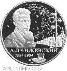 Image #2 of 2 Ruble 1997 - Aniversarea De 100 Ani De La Nasterea Lui  A.l. Tchizhevsky
