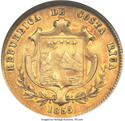 Image #2 of 1 Escudo 1855 JB
