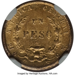 1 Peso 1866 GW