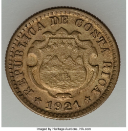 Image #2 of 10 Centimos 1921 GCR