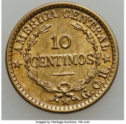 Image #1 of 10 Centimos 1922 GCR
