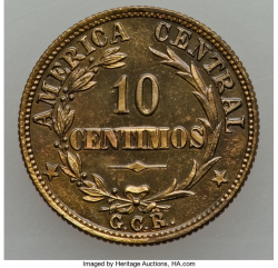 Image #1 of 10 Centimos 1941 GCR