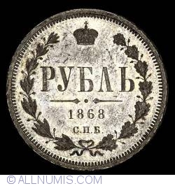 Image #1 of 1 Rouble 1868