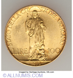 Image #1 of 100 Lire 1932 (XI)