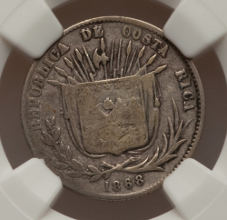 10 Centavos 1868 GW