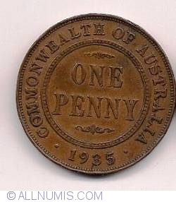 Image #1 of 1 Penny 1935