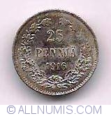 25 Pennia 1916 S