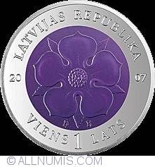 1 Lats 2007 - Coin Of Time II