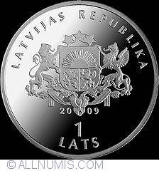 Image #1 of 1 Lats 2009 - My Dream Coin