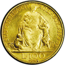 Image #1 of 100 Lire 1949 (XI)