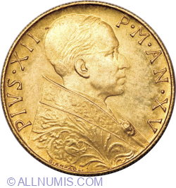 Image #2 of 100 Lire 1953 (XV)