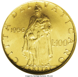 100 Lire 1956 (XVIII)