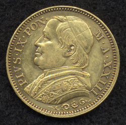 Image #2 of 20 Lire 1868 (XXIII) R