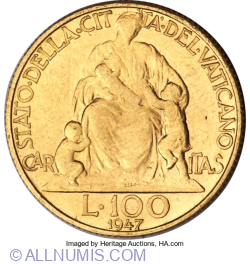 Image #1 of 100 Lire 1947 (IX)
