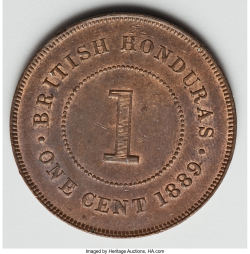 Image #1 of 1 Cent 1889