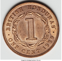 Image #1 of 1 Cent 1939